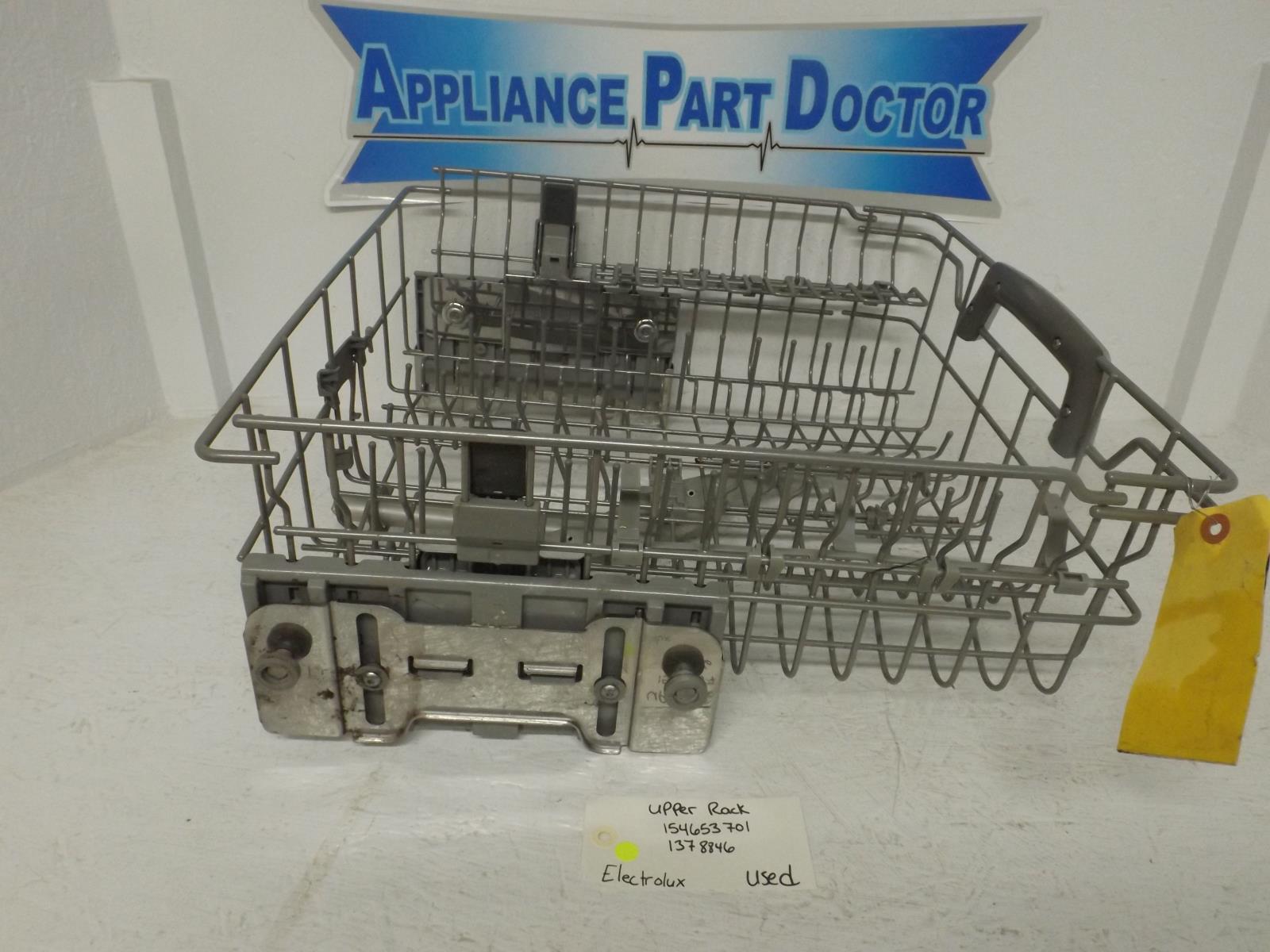 Electrolux Dishwasher 154653701 1378846 Upper Rack Used Electrolux Dishwasher 154653701 1378846 Upper Rack Used